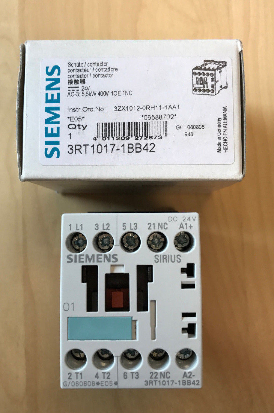 ~MAKE AN OFFER!! ~NEW!~SIEMENS 3RT10171BB42 Contactor ~FAST Shipping from USA!!~