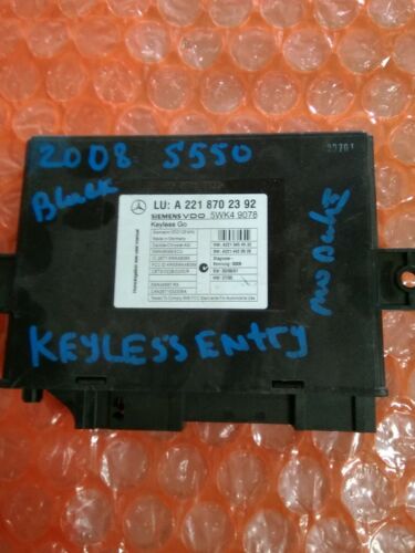 2008 Mercedes S550 Keylees Module A2218702392
