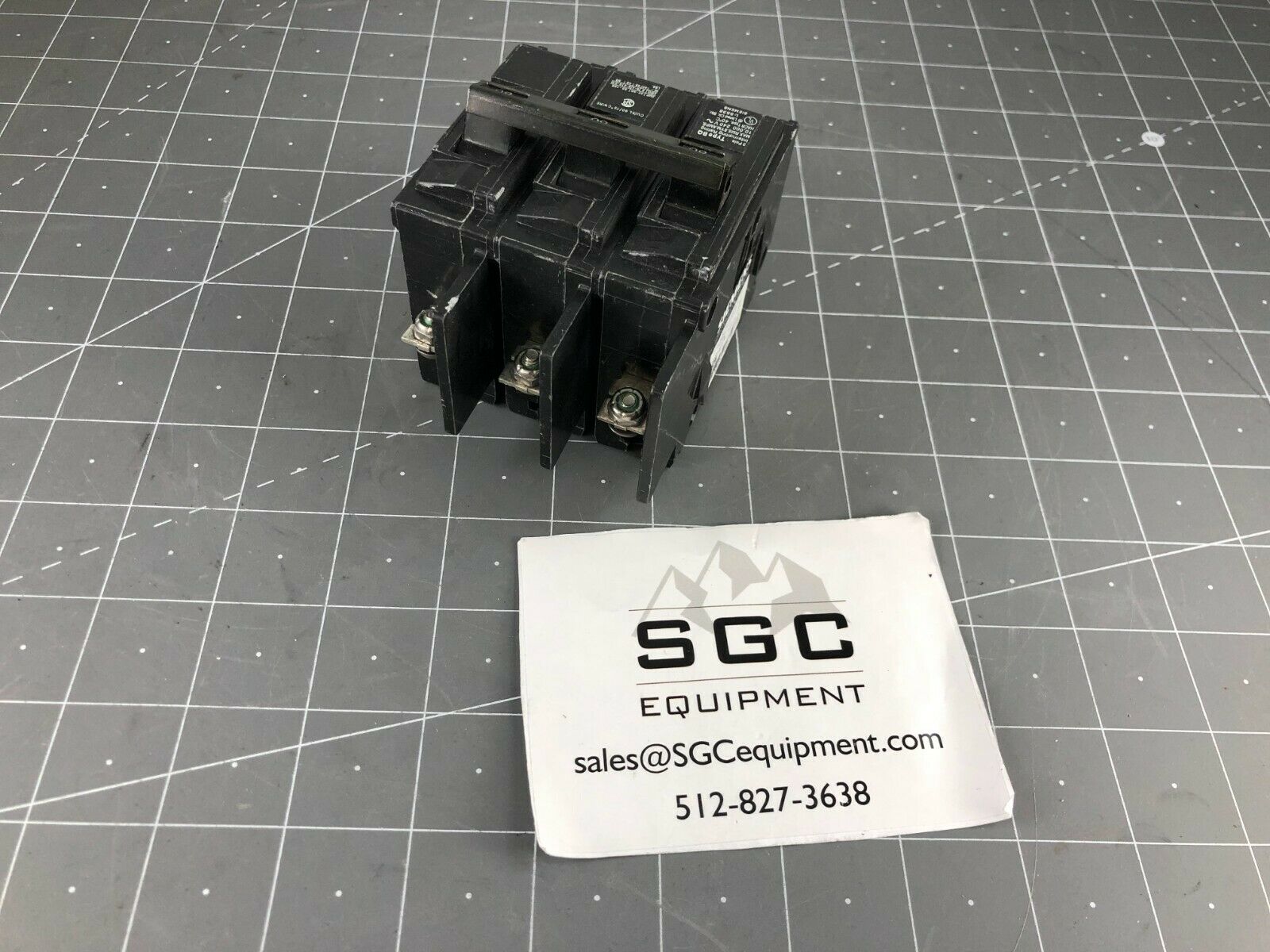 SIEMENS 783643161283  3P Standard Bolt On Circuit Breaker 80A 240VAC