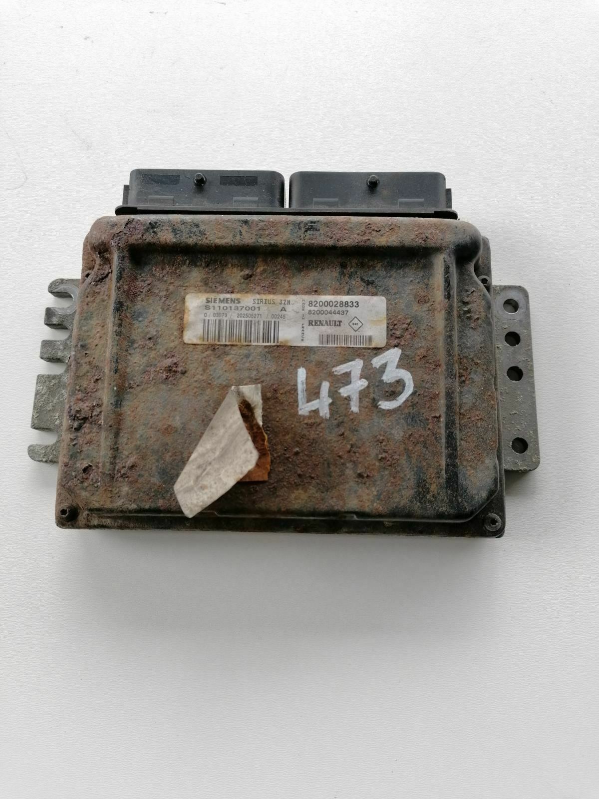 RENAULT SCENIC ENGINE CONTROL UNIT ECU 8200028833 8200044437