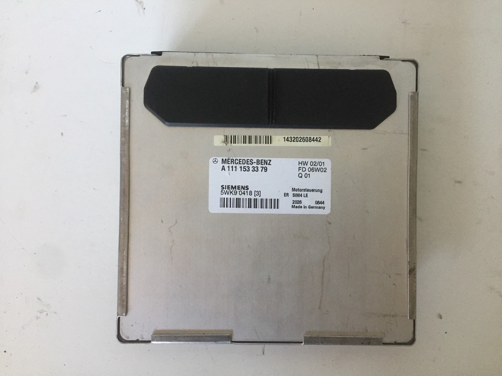 2002 MERCEDES-BENZ ENGINE CONTROL MODULE ECM/ECU A1111533379