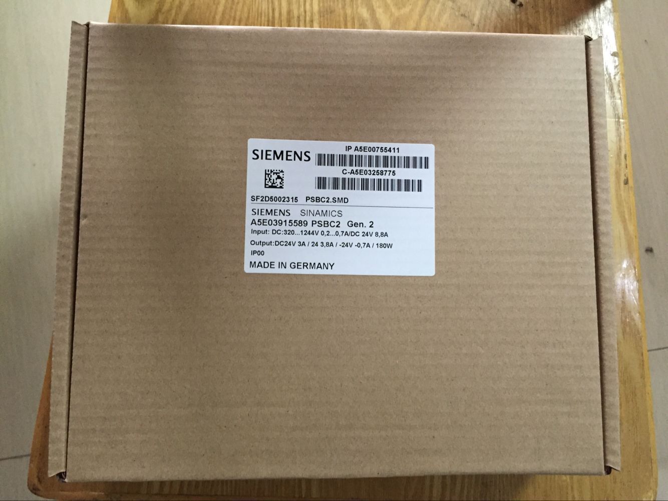 1PC NEW  Siemens S120 PSBC2 A5E03258775     (by DHL or EMS) #LMZ
