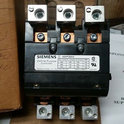 42HF35AH - SIEMENS 480V 120A 3P CONTACTOR