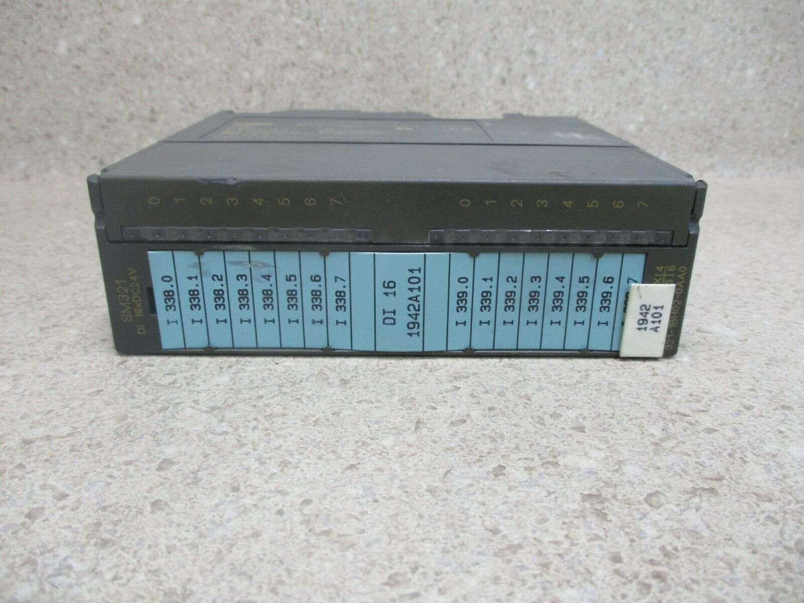 SIEMENS SIMATIC S7 DIGITAL INPUT MODULE #9301042H USED