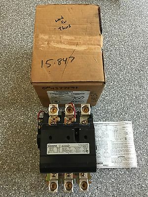 NEW IN BOX SIEMENS 40JG32A* SIZE 4 FURNAS CONTACTOR 40JG32AC SERIES C 