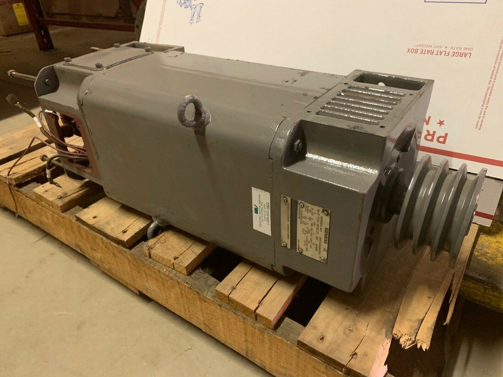 Siemens  1GF5116-0GJ40-6W1-Z  DC Motor 14,9 kW 1/min 2920 , 420 Volt