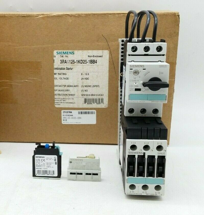 Siemens 3RA1125-1KD25-1BB4 Combination Starter