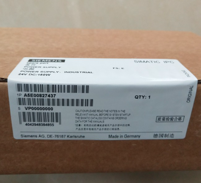 New In Box Siemens A5E00827437 A5E00827437-E Modular Power Supplyer