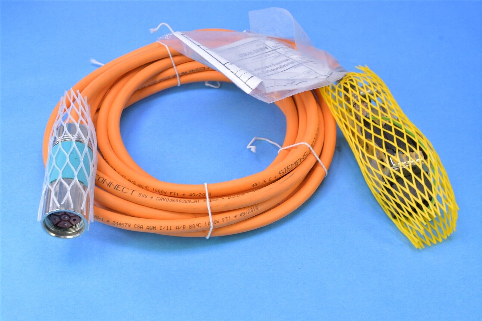 17 FT Siemens A5E02161627 5-pole Motion Connect Cable