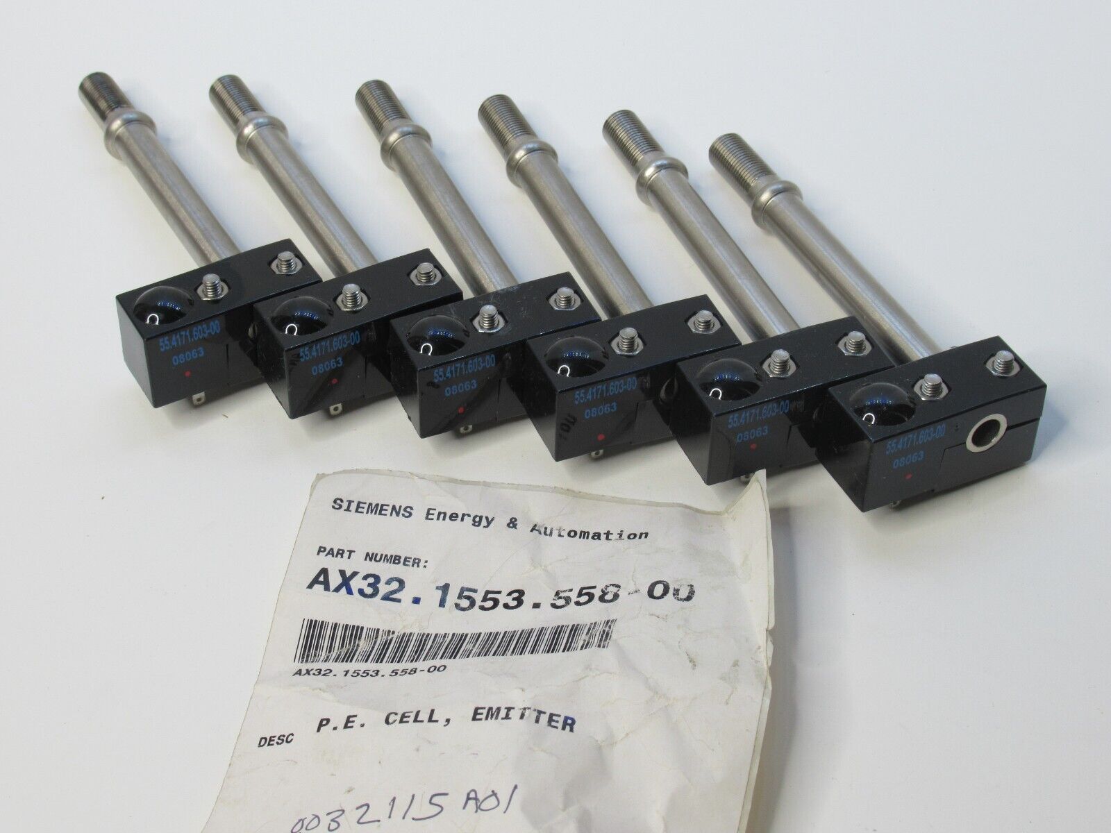 (NEW -Lot 6) SIEMENS AX32.1553.558-00 55.4171.603-00 Photoelectric Cell Emitter 