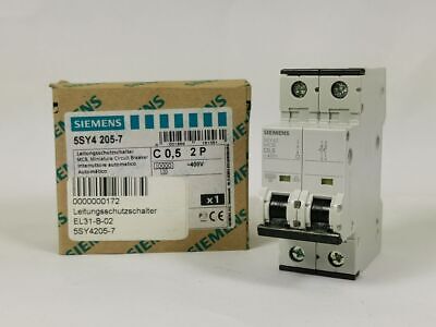 Siemens 5SY4205-7 C 0,5 New Circuit Breaker