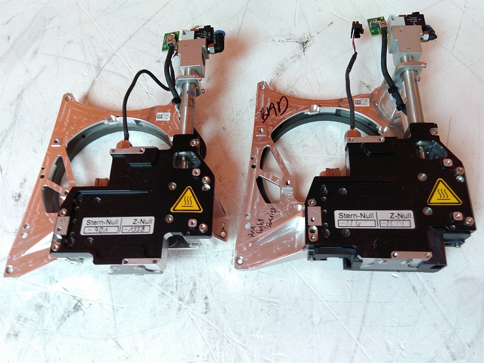 Defective Lot of 2 Siemens Festo 03061102-04 Stern-Null Z-Null AS-IS for Parts