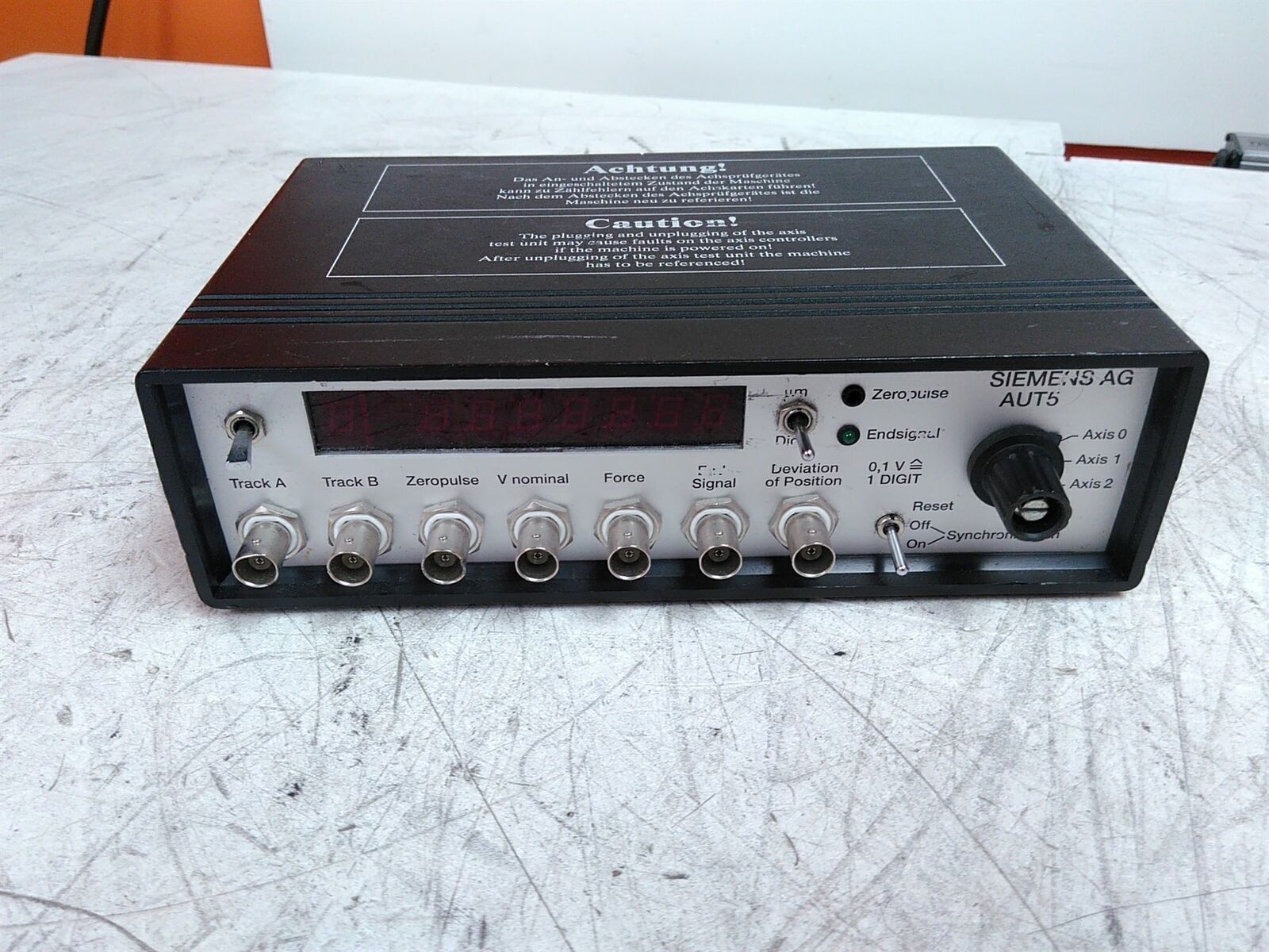 Defective Siemens AG AUT5 00303430-05 Unit AS-IS 
