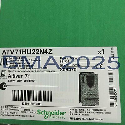 New in box Schneider Inverter ATV71HU22N4Z 2.2KW one year warranty
