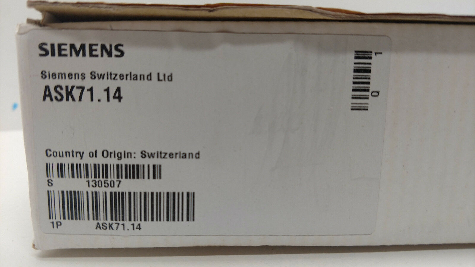 NEW SIEMENS ASK71.14 