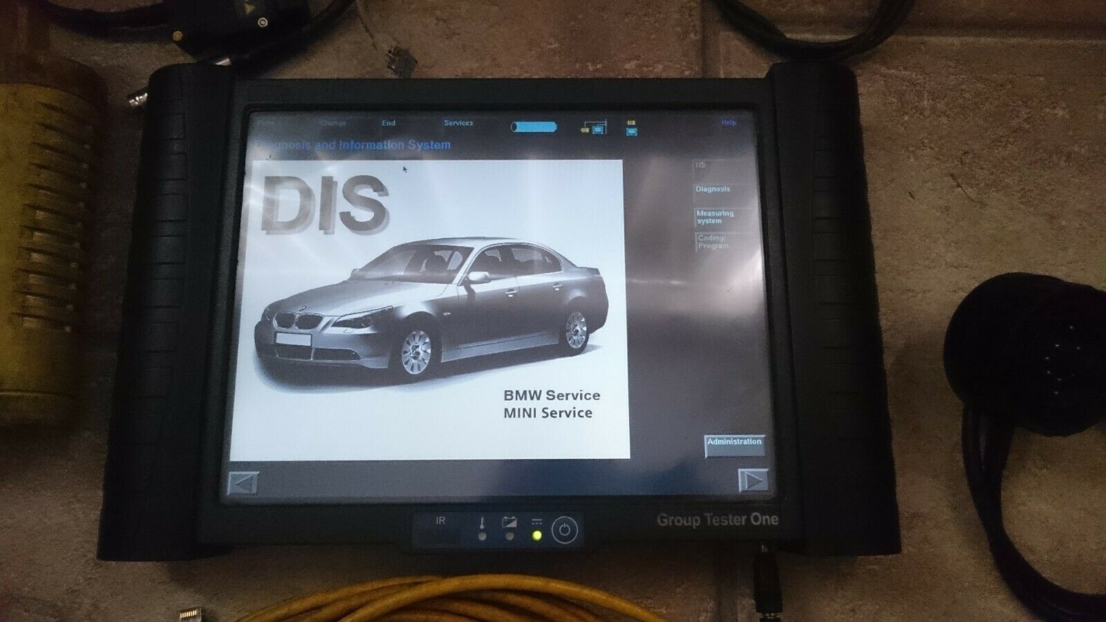 BMW SIEMENS Bedienteil GT1 DIAGNOSTIC TOUCHSCREEN A5E00134983 (UNTESTED)