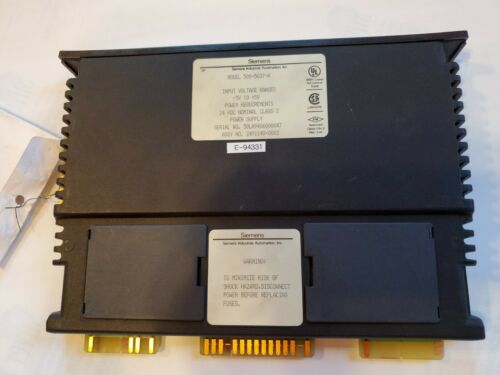 Texas Instruments/Siemens 500-5037A  8 Channel  4 - 20 mA  Analog Input Module