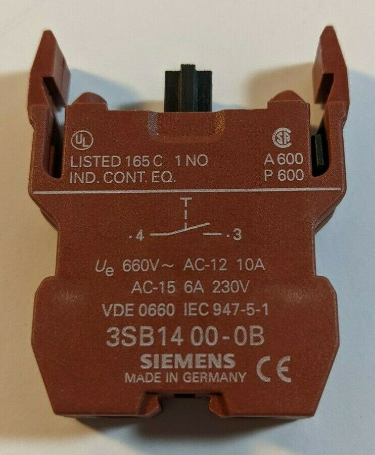 Siemens 35B1400-0B Contact Block
