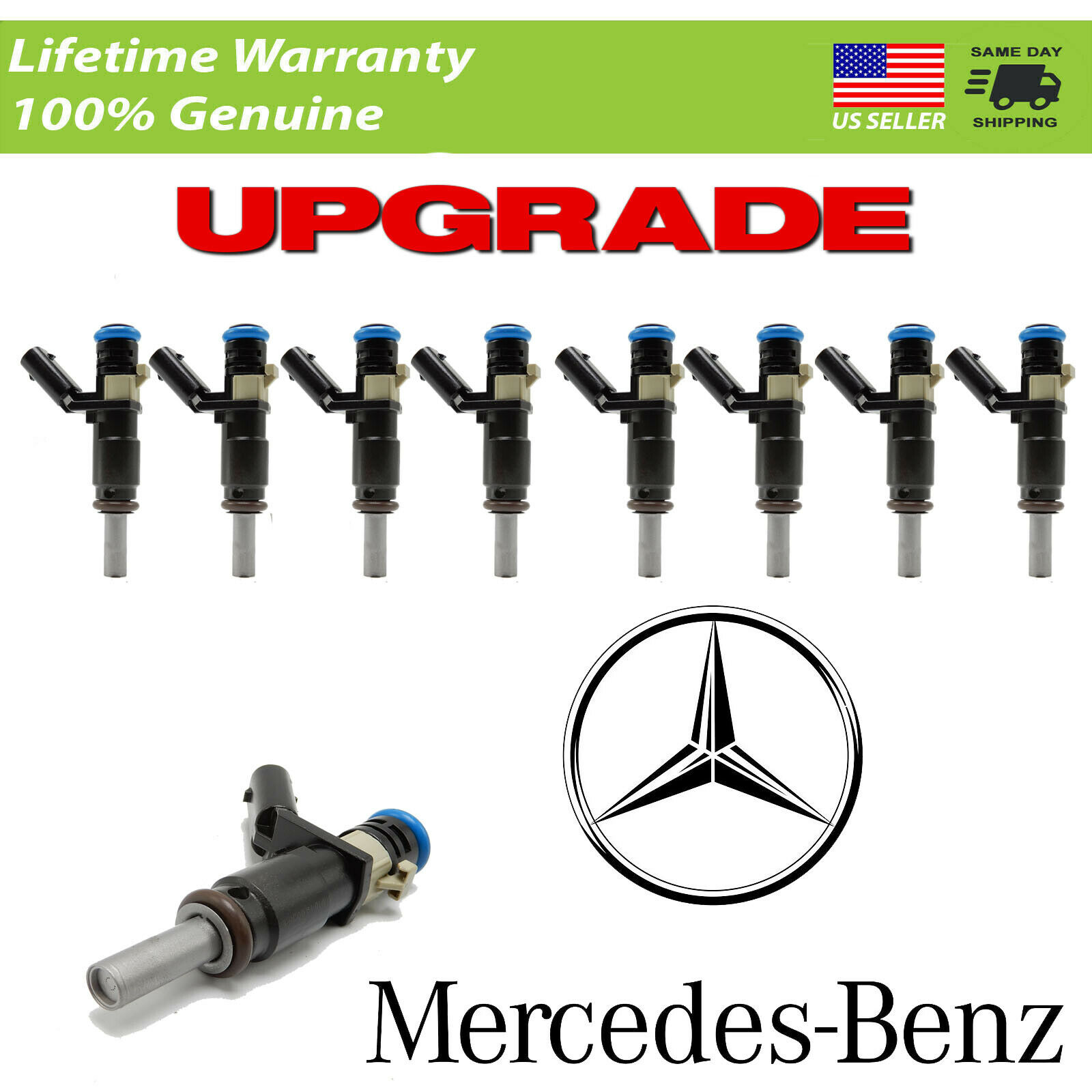 X8 OE Fuel injectors Mercedes-Benz CLS550  2007 - 2011 4.7 5.5 A2720780249