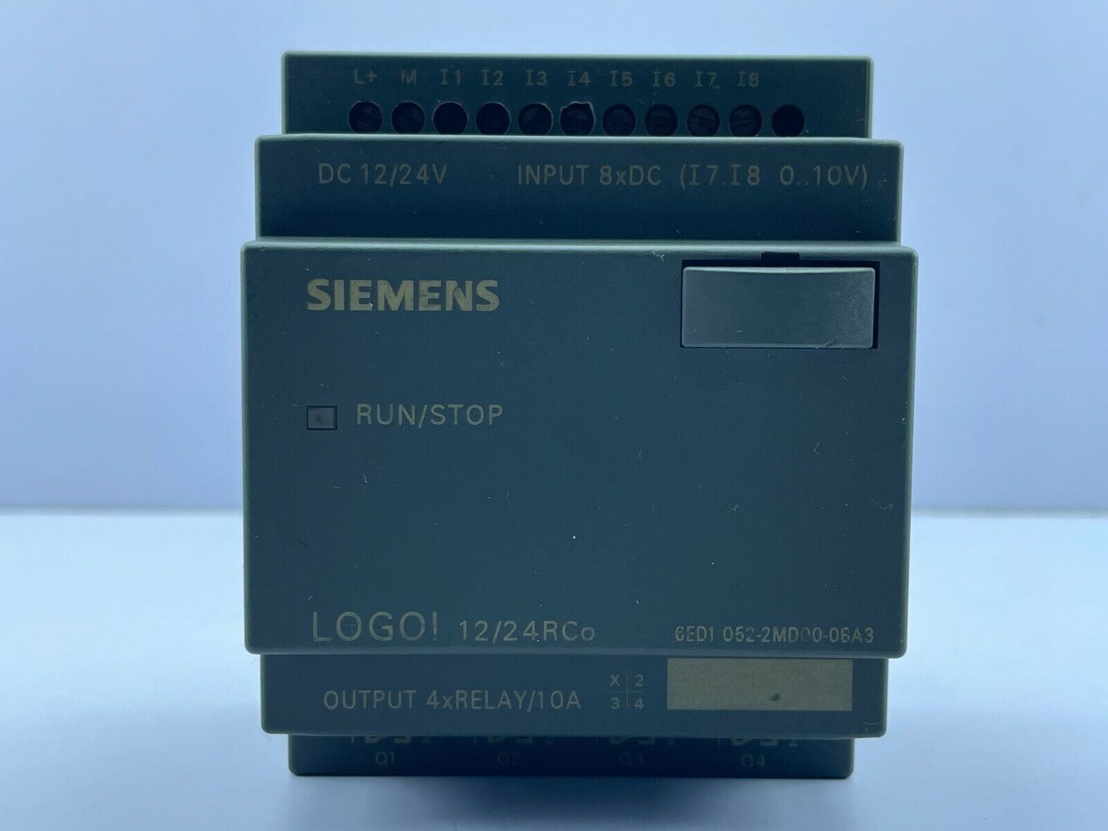 Siemens 6ED1 052-2MD00-0BA3 12/24RCo Programmable Logic PLC  Module