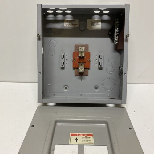 2 Pole 4 space UL listed electric sub panel 3.5”x11”x12” Type QT