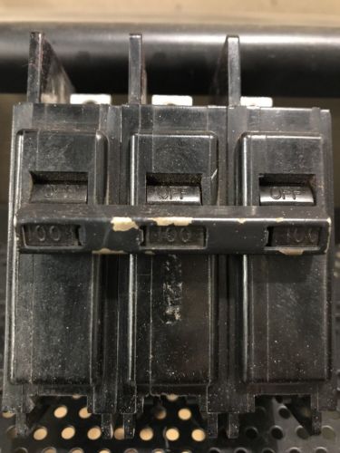 Siemens BQ3-B100 3 Pole 120/240 Volt 100 Amp Circuit Breaker