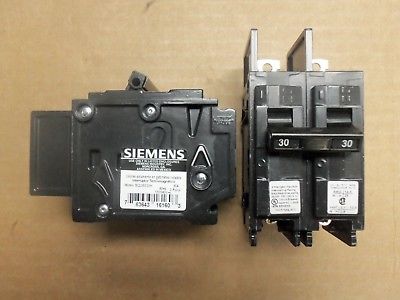 NEW TAKE OUT SIEMENS BQH BQ2B030H 30 amp 2 pole 120/240V 22 KAIC Circuit Breaker