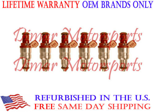 OEM Fuel Injector Set of 6 1995-1996 C280 2.8L I6