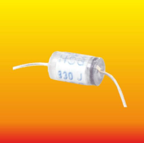 330 pF 630 V LOT OF 5 SIEMENS STYROFLEX POLYSTYRENE CAPACITORS B31861-A6331-J