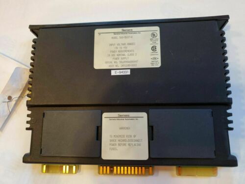 Texas Instruments/Siemens 500-5037A  8 Channel  4 - 20 mA  Analog Input Module