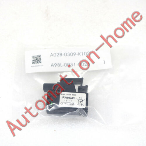 New For FANUC A02B-0309-K102 A98L-0031-0026 PLC Battery#QW