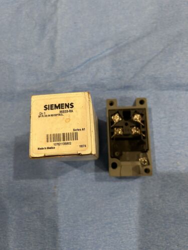 NEW SIEMENS SERIES A1 LIMIT SWITCH RECEPTACLE  3SE03-RA LOT OF 3