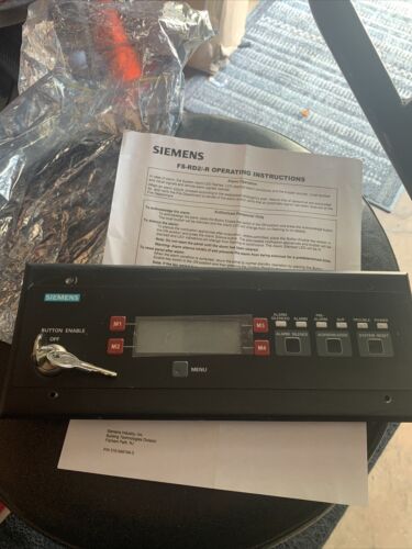 Siemens  FS-RD2-R  Annunciator For FS250 Control Panel In Working Order