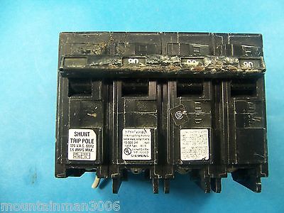 SIEMENS 90A BL 3P Circuit Breaker Shunt Trip B39000S01 90 Amp 3 Pole Bolt-In