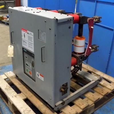 SIEMENS 1200A AC HIGH VOLTAGE CIRCUIT BREAKER TYPE 5-GMI-250-1200-58
