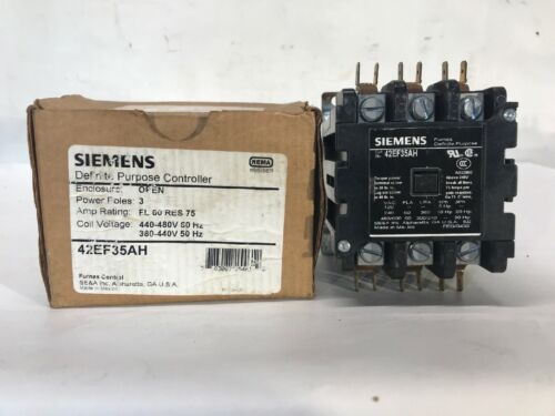 Siemens 42EF35AH Definite Purpose Contactor