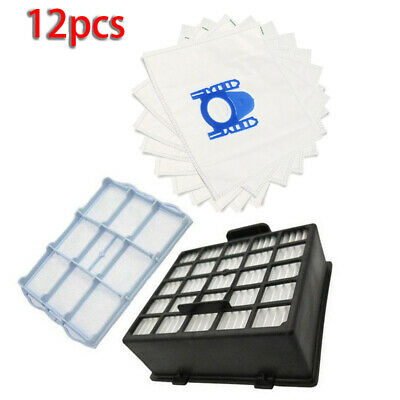 12Pcs/set Dust Bag Filter For Siemens Type VBBS625V00 Vacuum Cleaner Accessories