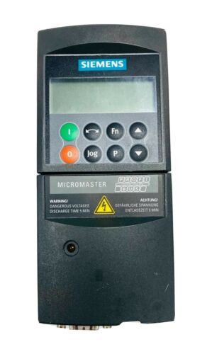 Siemens Micromaster 420,6SE6420-2UD15-5AA1 Inverter, Profibus 6SE6400-1PB00-0AA0