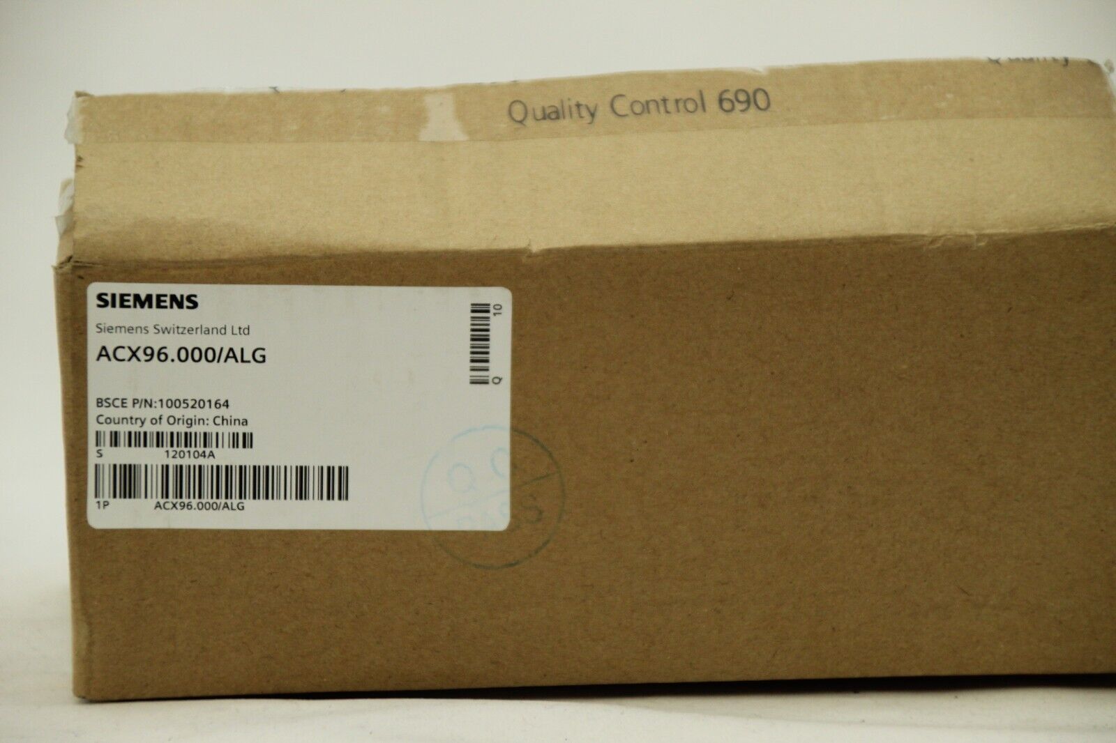 Siemens ACX96.000/ALG 1 Set 9 Pieces