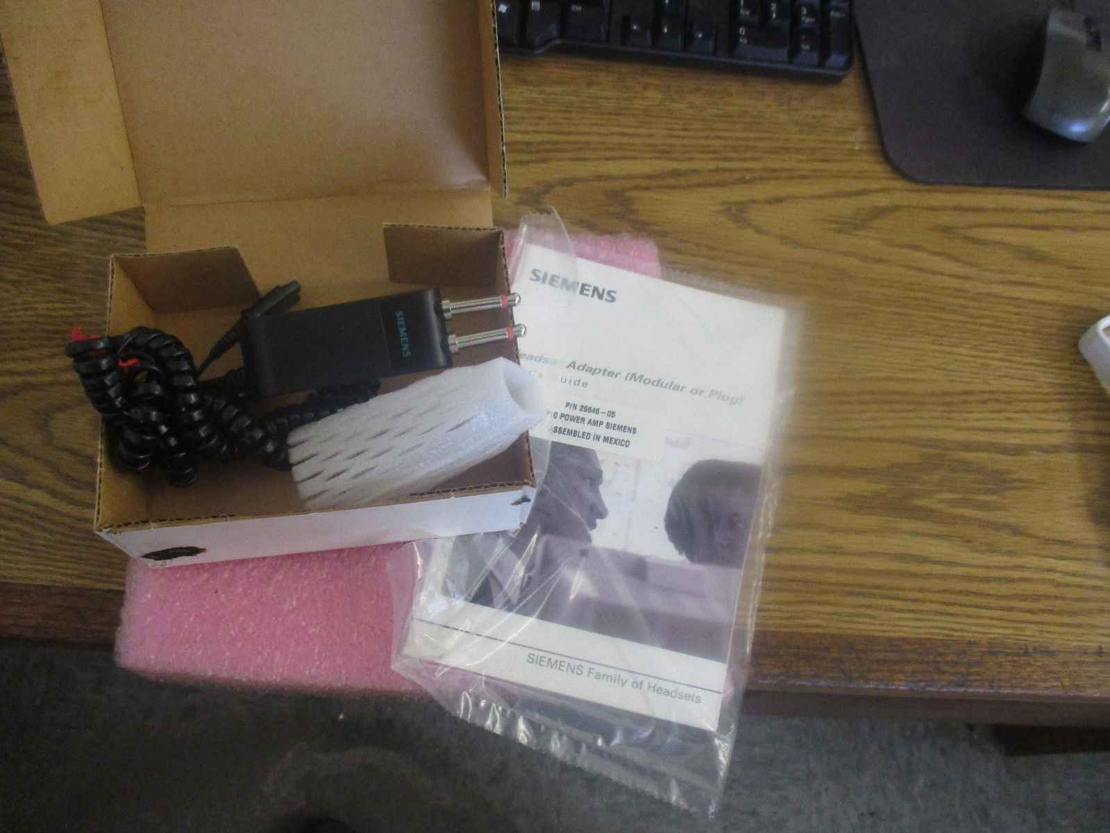 Siemens P/N: 26646-05,  P10 Power Head Adpater ( Modular or Plug).  New Old Stk&lt;
