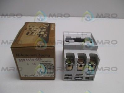 SIEMENS 5SN3316-3CA CIRCUIT BREAKER 16A * NEW IN BOX *