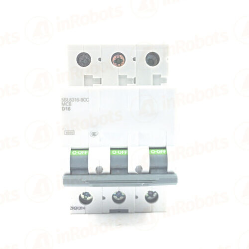 3P 16A 400V Circuit Breaker 5SL6316-8CC For Siemens