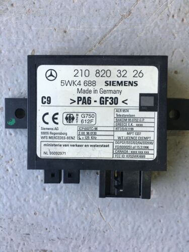 ‘97 Mercedes E300 W210 anti theft locking control module computer Siemens OEM