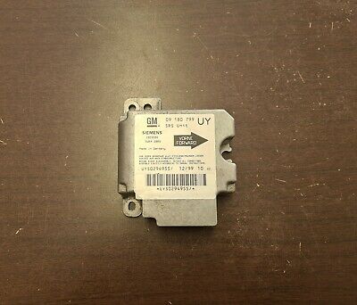 SRS Unit Crash Sensor Control Unit 09180799 For Opel Original Used P. 746