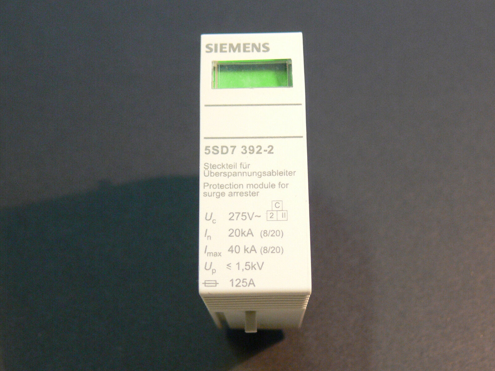 Siemens 5SD7392-2 Ueberspannungsableiter 275V 20kA Overvoltage Protection