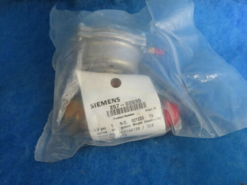 New Siemens 257-02035 021223 3-8PSI Pneumatic Actuated Control Valve   1 Year...