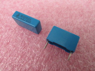 1000 PCS SIEMENS  B32522-A1334-J .33MF 5% 100V  CAPACITORS