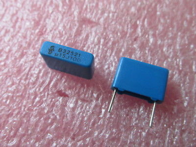 2000 PCS SIEMENS B32521-A1154-J .15MF 5% 100V  CAPACITORS