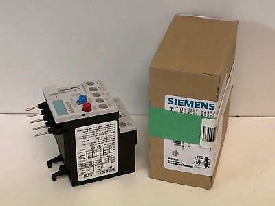 NEW OLD STOCK IN BOX SIEMENS 1.8-2.5A OVERLOAD RELAY 3RU1116-1CB0