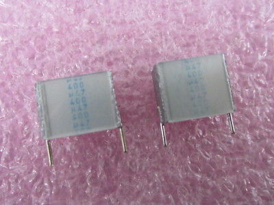 600 PCS SIEMENS B32562-E6474J .47MF 5% 400V  CAPACITORS